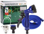 ZLSP Hose Nozzle Garden Hose Nozzles 8 Adjustable Patterns Hose Spray Gun Pressure Spray Nozzle, Hose Gun for Garden, Watering Lawn, Car Washing, Cleaning, Pets Wash Garden Hose (Size : 7.5m)