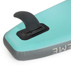 Ultimate 10 ft. Aqua PVC Inflatable Stand Up Paddle-Board with SUP Paddle and Essentials