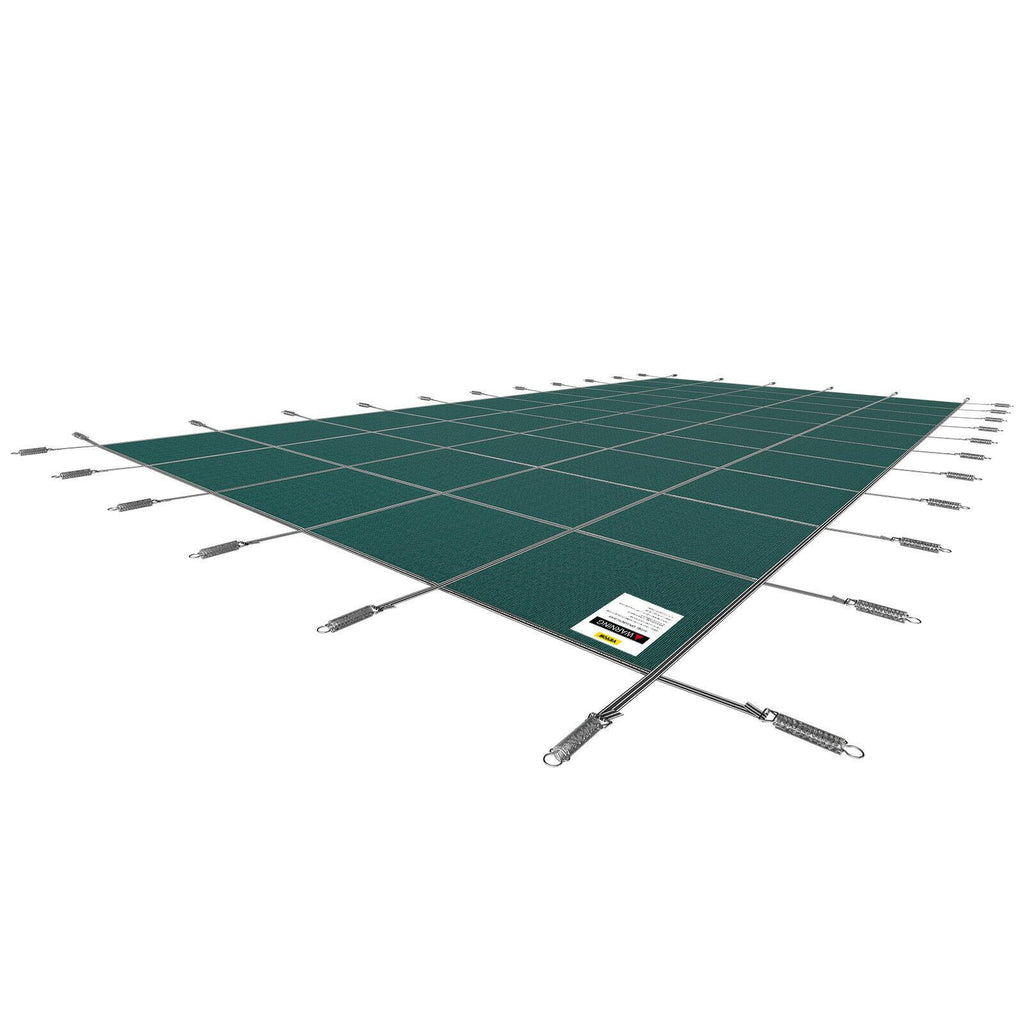 vevor swimming pool safety cover inground 18x42ft rectangle fitting 16x40ft pool