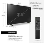samsung 32" q60a qled 4k ultra hd hdr smart tv - 2021 model *qn32q60a