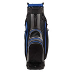 Ram Golf Waterproof Cart Bag - 14 Way Club Dividers Black/Grey/Blue