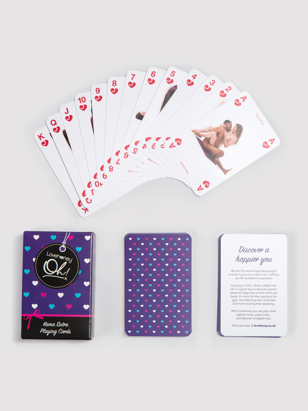 Lovehoney Oh! Kama Sutra Playing Cards,