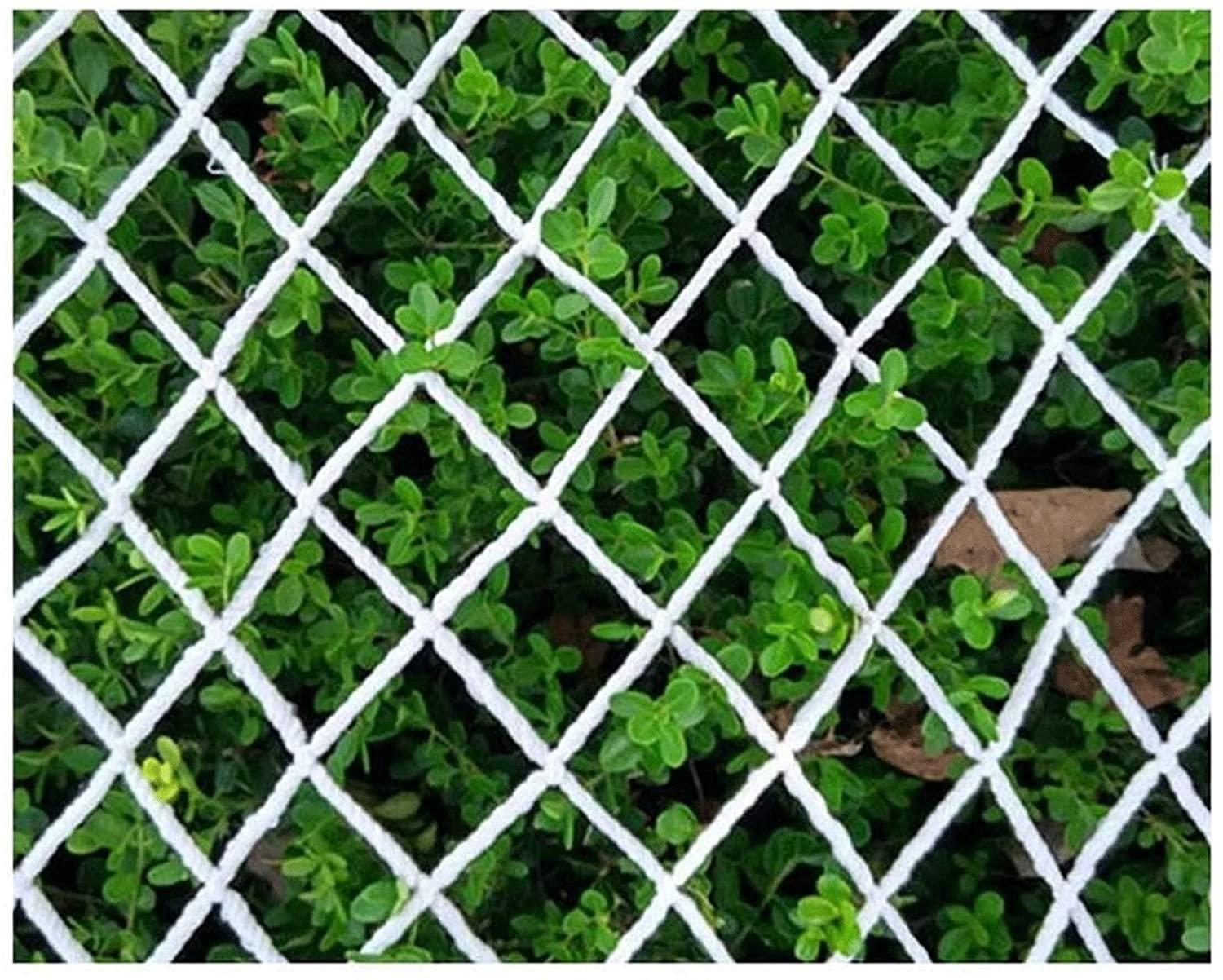 Children Protective Netting Outdoor Sports Safty Netting Multifunction Network Soccer Goal Net White Multi-Size 6mm 10cm Plant Growth Garden Protection Climbing Rope Nets 4 4m White Stairs Safety
