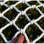Children Protective Netting Outdoor Sports Safty Netting Multifunction Network Soccer Goal Net White Multi-Size 6mm 10cm Plant Growth Garden Protection Climbing Rope Nets 4 4m White Stairs Safety