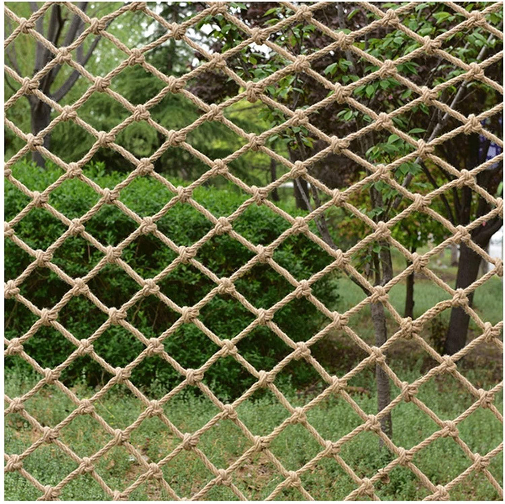 Children Protective Netting Balcony Stairs Safty Netting Outdoor Training Development Protection Nets Climbing Anti-Fall Net Amusement Park Kindergarten Rope Nets(12mm/12cm) Stairs Safety +++