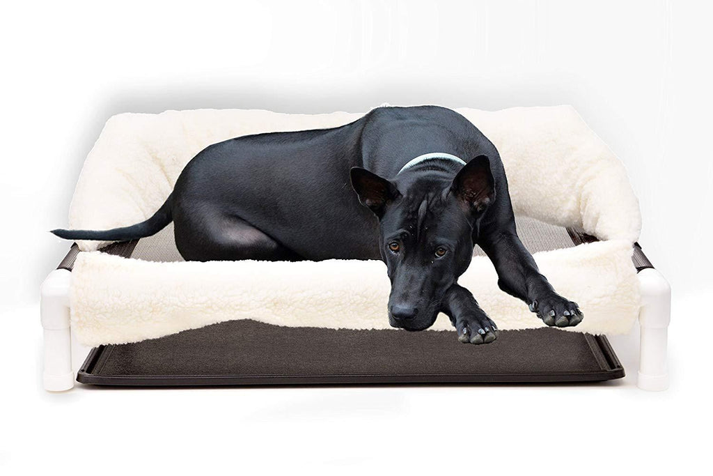 Walkin' Wheels Elevated Bed for Incontinent Dogs and Other Pets