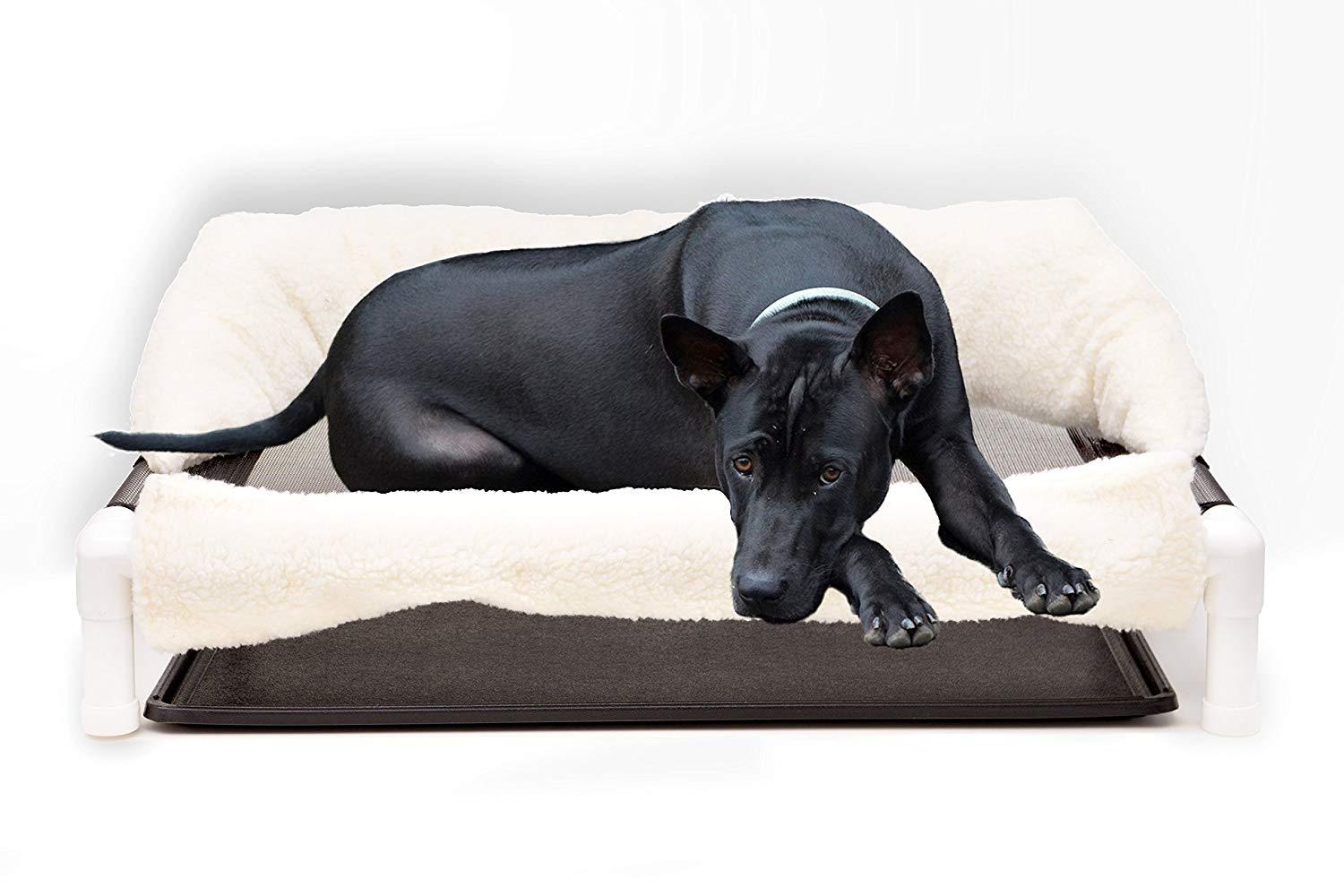 Walkin' Wheels Elevated Bed for Incontinent Dogs and Other Pets