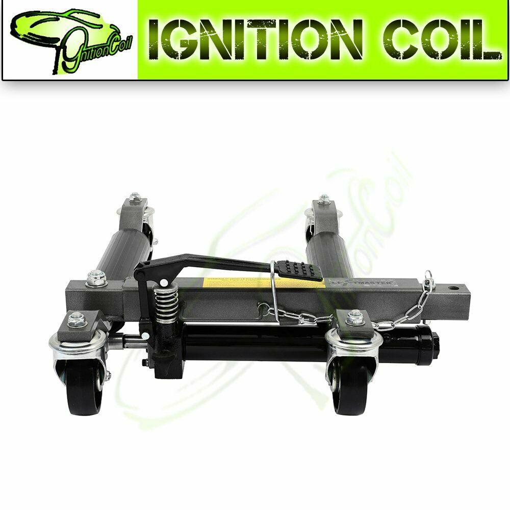 1500lbs Wheel Dolly Car Dolly Vehicle Positioning Hydraulic Tire Jack Heavy Duty