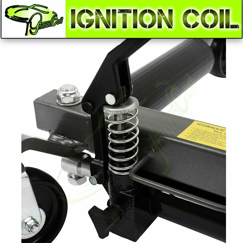 1500lbs Wheel Dolly Car Dolly Vehicle Positioning Hydraulic Tire Jack Heavy Duty