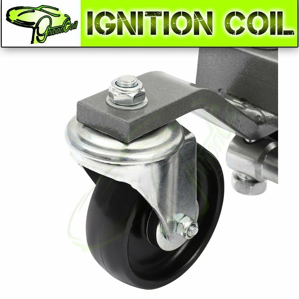 1500lbs Wheel Dolly Car Dolly Vehicle Positioning Hydraulic Tire Jack Heavy Duty