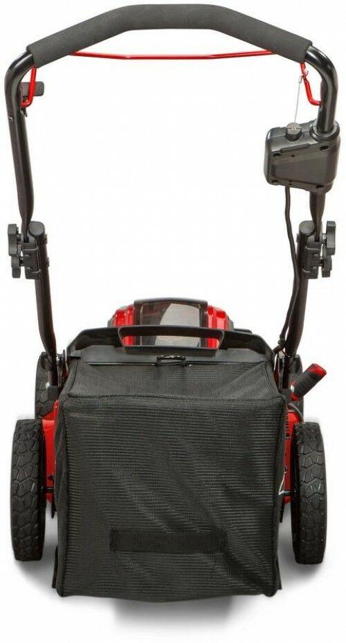 Electric Cordless Push Lawn Mower Walk Behind Bagger Battery Charger