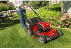 Electric Cordless Push Lawn Mower Walk Behind Bagger Battery Charger