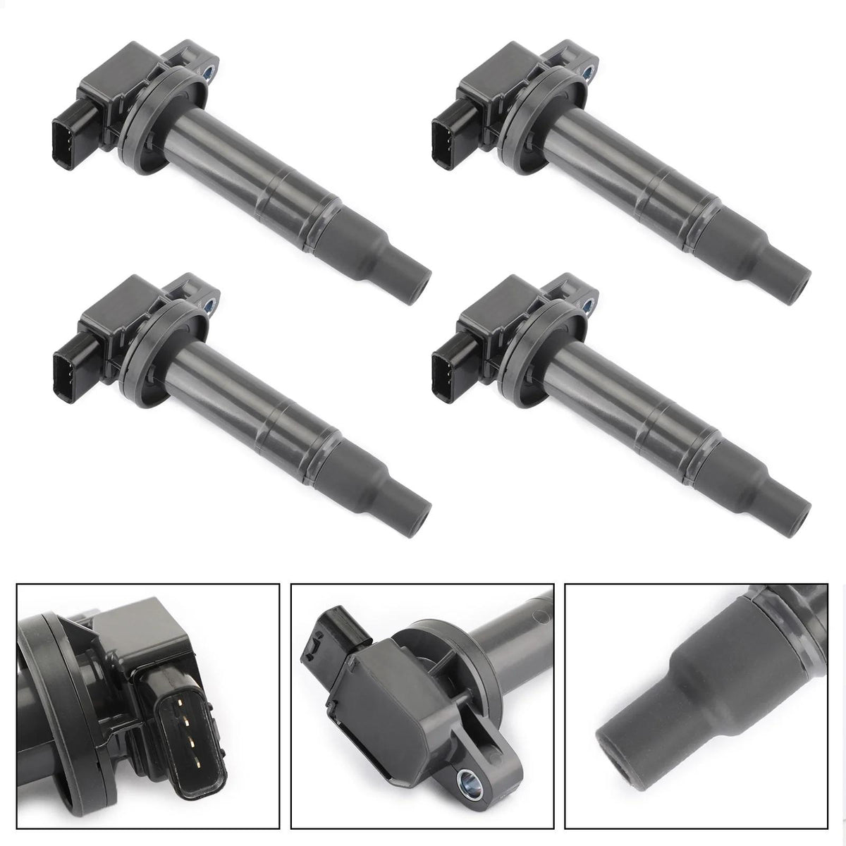 4X Ignition Coil 90919-02240 For Toyota Echo Prius Yaris Scion XA XB 1.5L 00-08 Generic