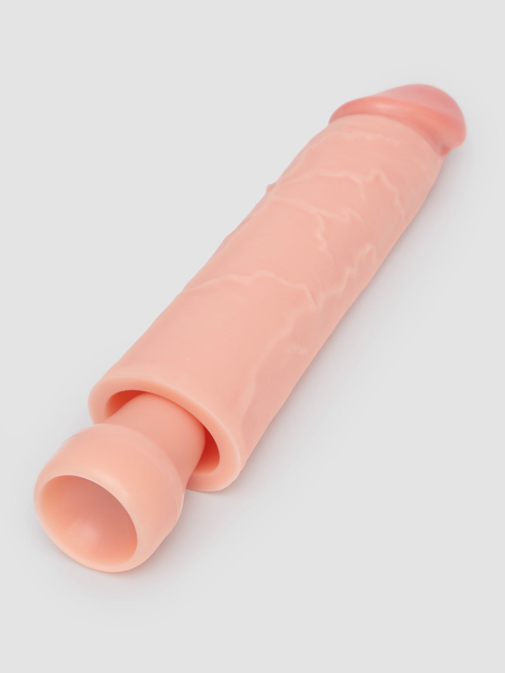 Fantasy X-Tensions 1 Extra Inch Silicone Penis Extender, Flesh Pink