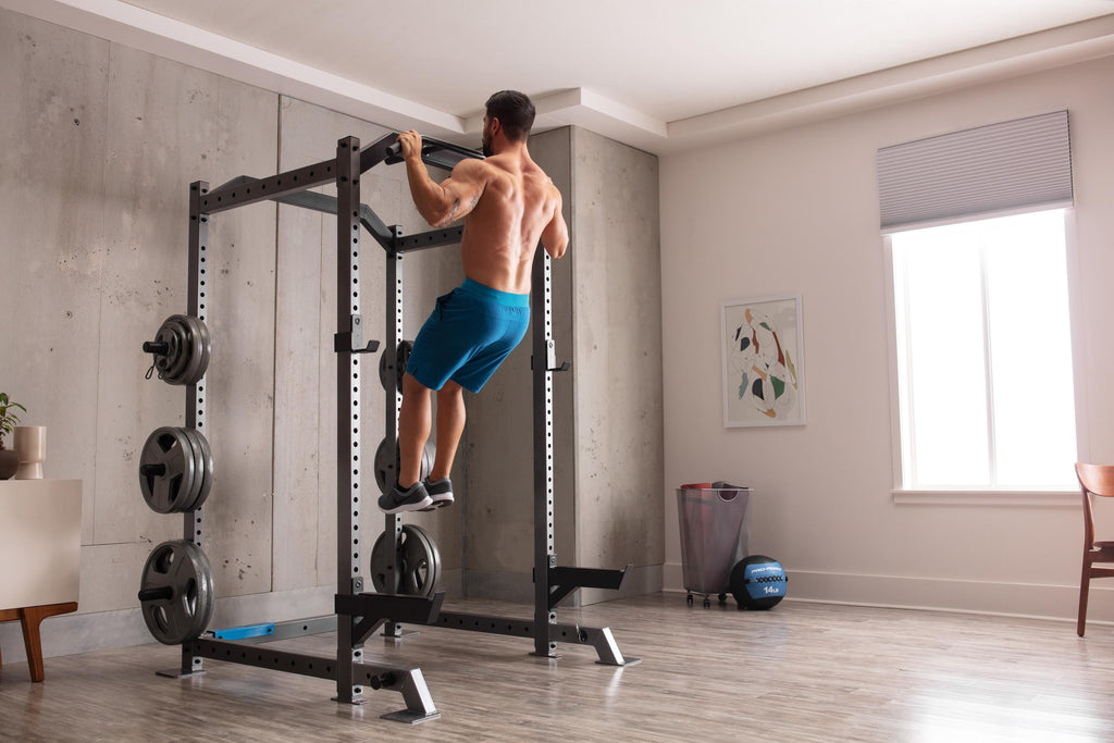 ProForm Carbon Strength Power Rack XL with Adjustable Spotting Arms, 610 lb. Total Weight Capacity