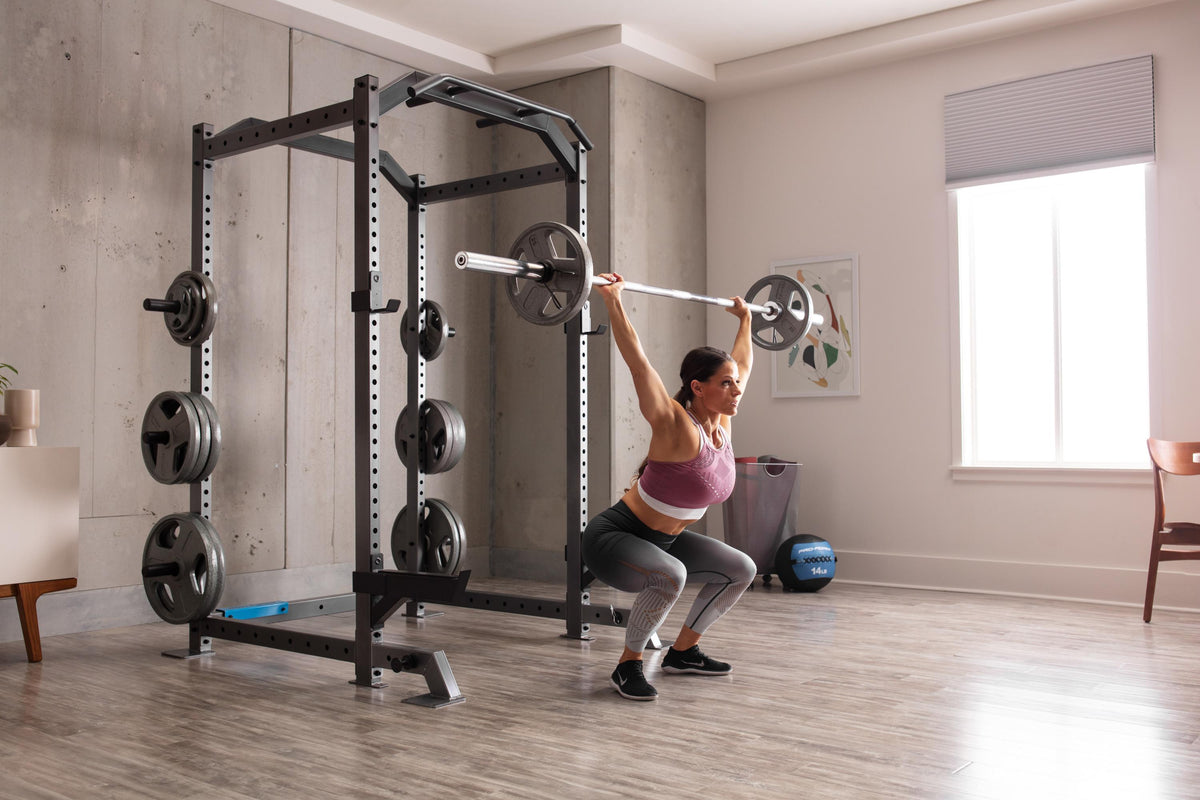 ProForm Carbon Strength Power Rack XL with Adjustable Spotting Arms, 610 lb. Total Weight Capacity