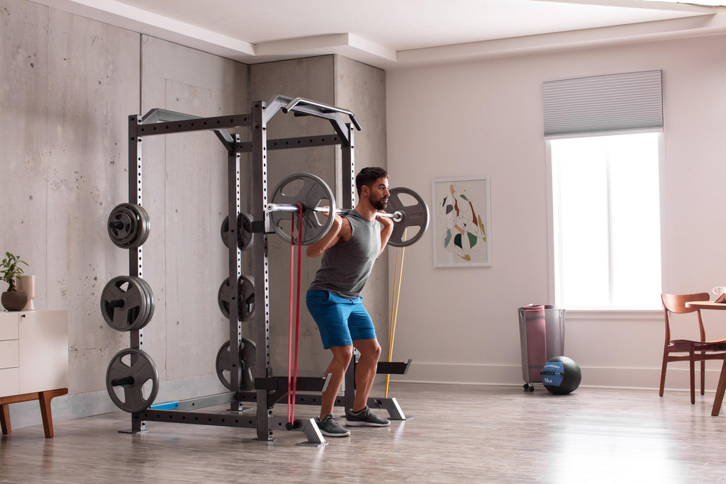 ProForm Carbon Strength Power Rack XL with Adjustable Spotting Arms, 610 lb. Total Weight Capacity