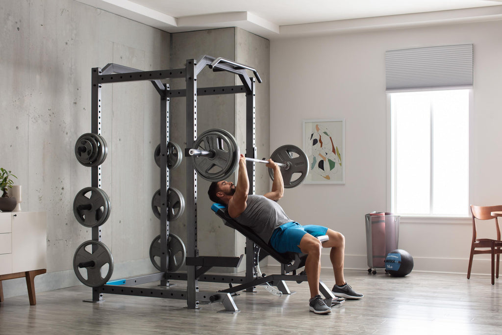 ProForm Carbon Strength Power Rack XL with Adjustable Spotting Arms, 610 lb. Total Weight Capacity