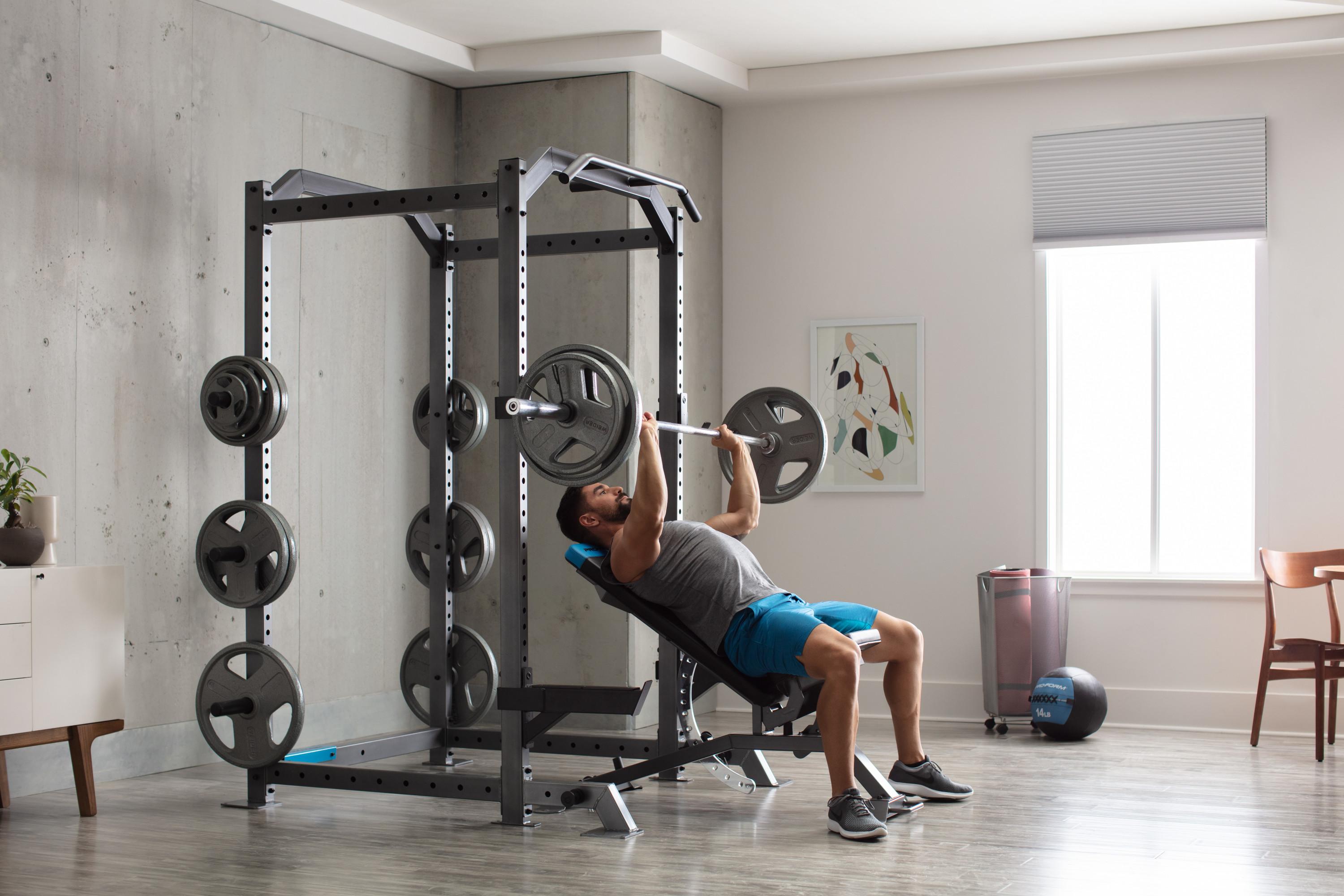 ProForm Carbon Strength Power Rack XL with Adjustable Spotting Arms, 610 lb. Total Weight Capacity