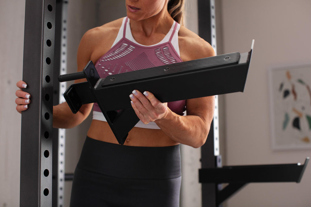 ProForm Carbon Strength Power Rack XL with Adjustable Spotting Arms, 610 lb. Total Weight Capacity