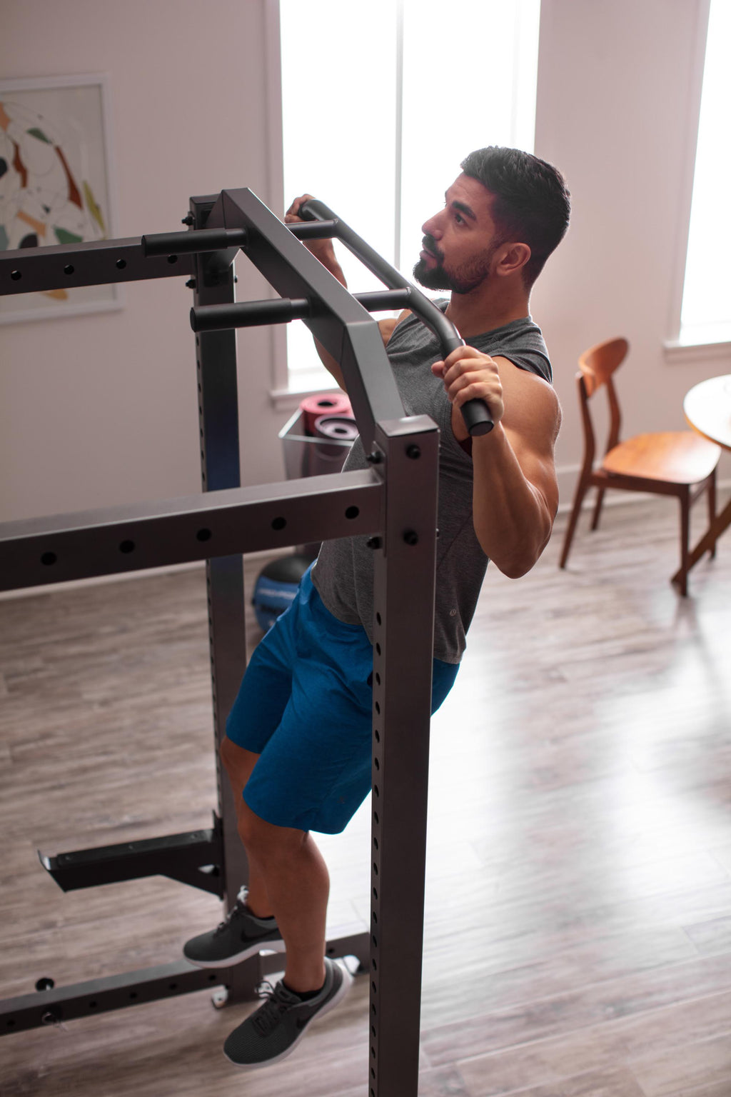 ProForm Carbon Strength Power Rack XL with Adjustable Spotting Arms, 610 lb. Total Weight Capacity