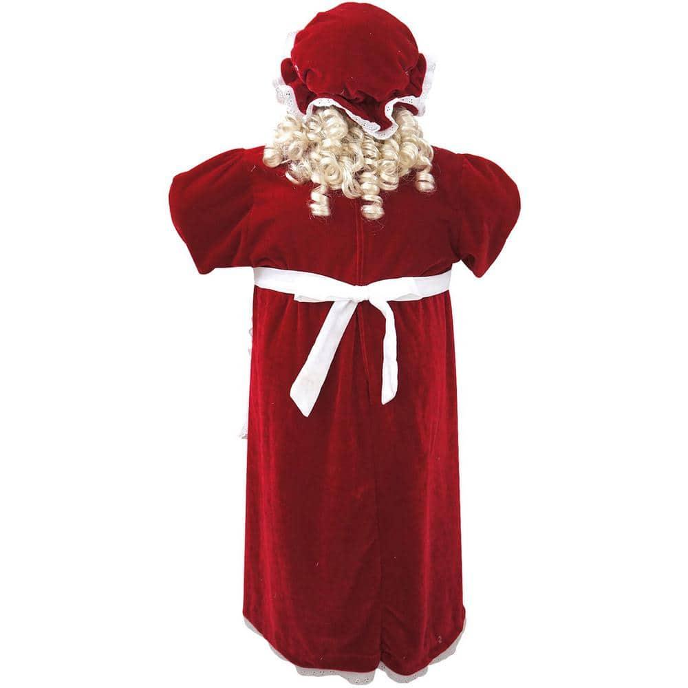 36 in. Christmas Baking Mrs. Claus with Apron, Christmas Cookies, Music and Motion