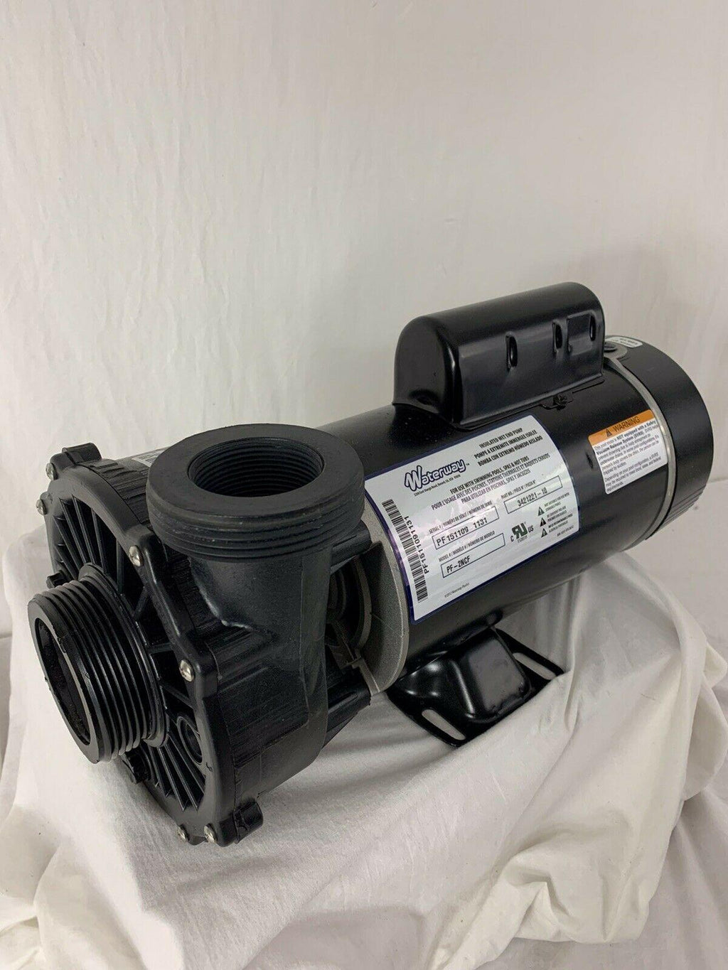 century waterway spa pump 3hp 230v 8.5/2.8a 2-speed 2 mbt sd 48f hot tub hi-flo