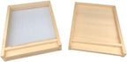 little larue apiary llc 8 frame bee hive 2 deep &amp; 3 medium beekeeping beehive body only (un-assembled) langstroth (screen bottom)