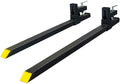 sulythw clamp on pallet forks for tractor bucket heavy duty 60" 4500lbs capacity skid steer forks