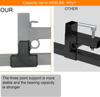 sulythw clamp on pallet forks for tractor bucket heavy duty 60" 4500lbs capacity skid steer forks