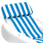 Swimline SunChaser Swimming Pool Padded Floating Luxury Chair Lounger with Pillow and Cupholders, No Inflation Necessary (2