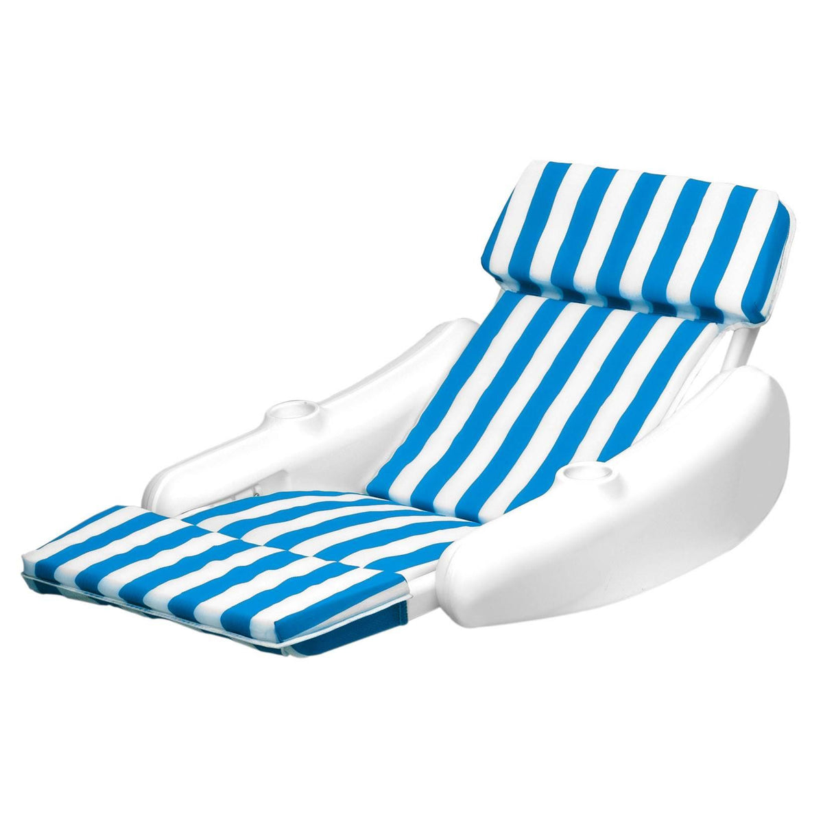 Swimline SunChaser Swimming Pool Padded Floating Luxury Chair Lounger with Pillow and Cupholders, No Inflation Necessary (2