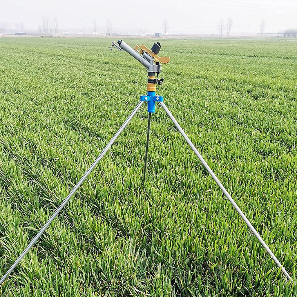 DDSFDS Lawn High Sprinklers,1.5 Inch Female Thread Garden Metal Pulsating Sprinkler Irrigation Nozzles Watering System,for Irrigation High Plants (Size : 2in)