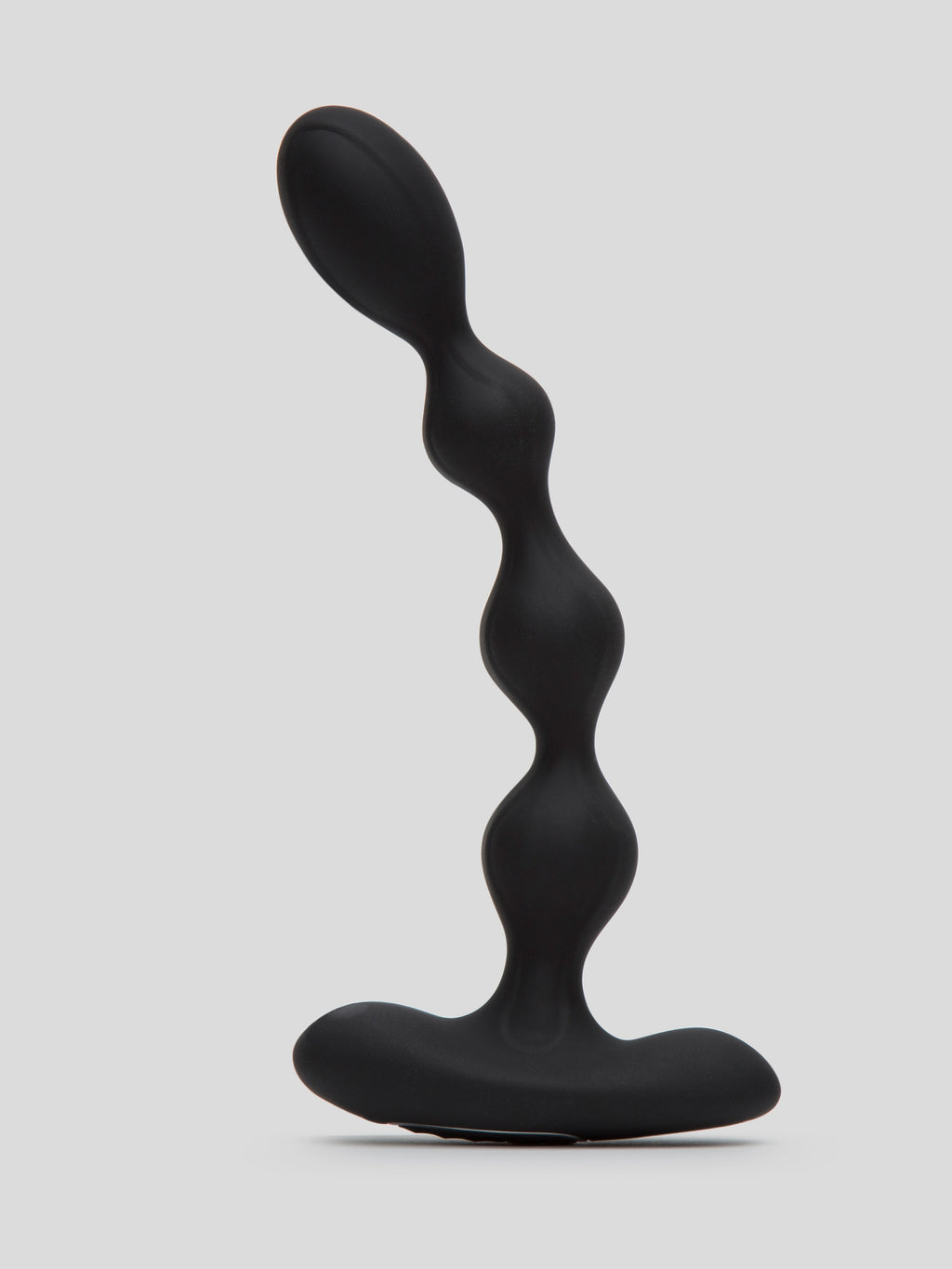 12 Function Rechargeable Bendable Vibrating Anal Beads, Black