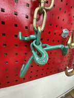 SET#14 -10 Piece Mega Set G70 V Chain J hooks flatbed tow truck wrecker V BRIDLE