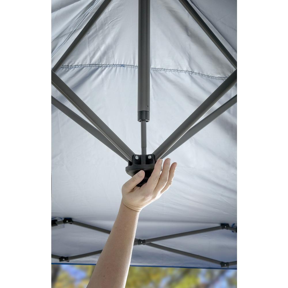 Quik Shade Expedition EX100 1-Push 10 ft. x 10 ft. White Straight Leg Pop-Up Canopy