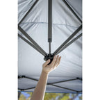 Quik Shade Expedition EX100 1-Push 10 ft. x 10 ft. White Straight Leg Pop-Up Canopy