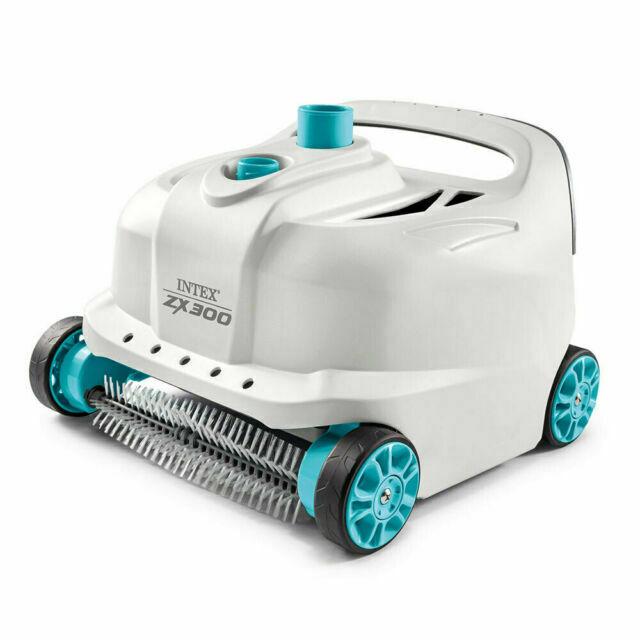 intex zx300 deluxe automatic swimming pool cleaner w/ 6.5m non tangle hose