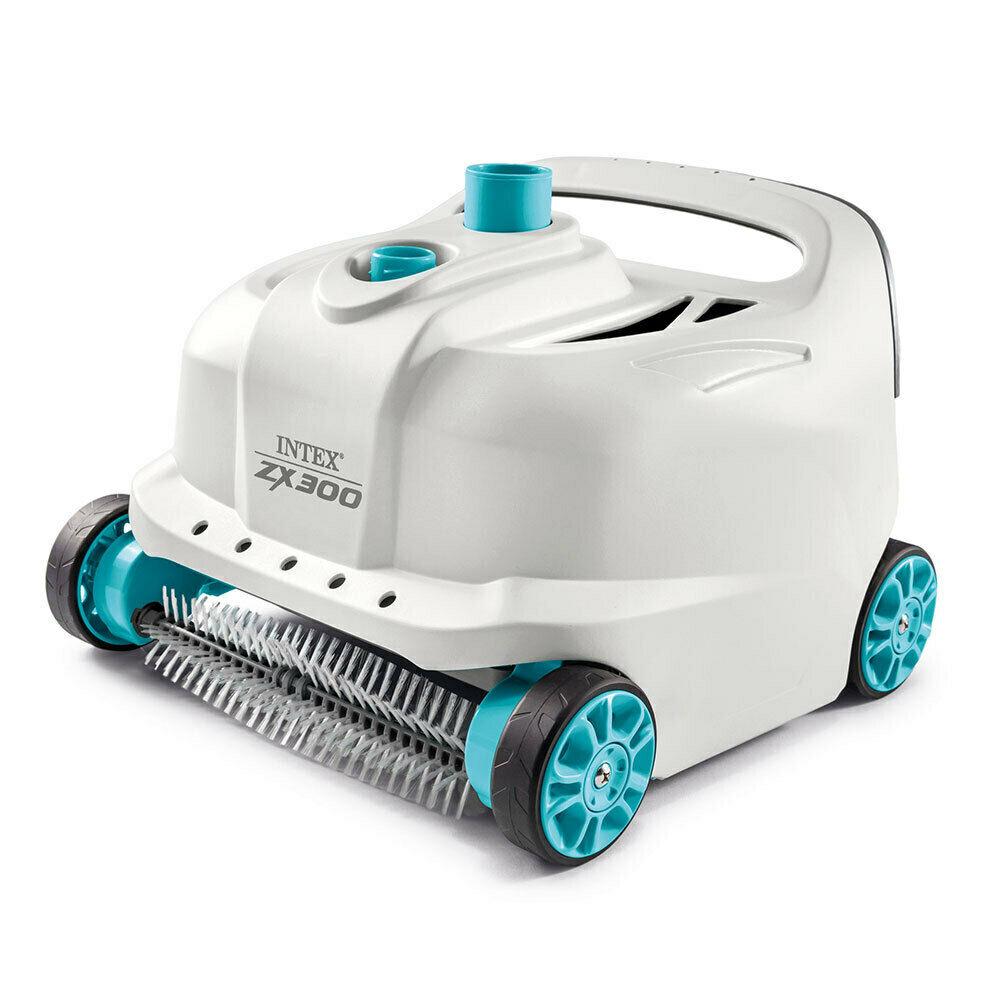 intex zx300 deluxe automatic swimming pool cleaner w/ 6.5m non tangle hose