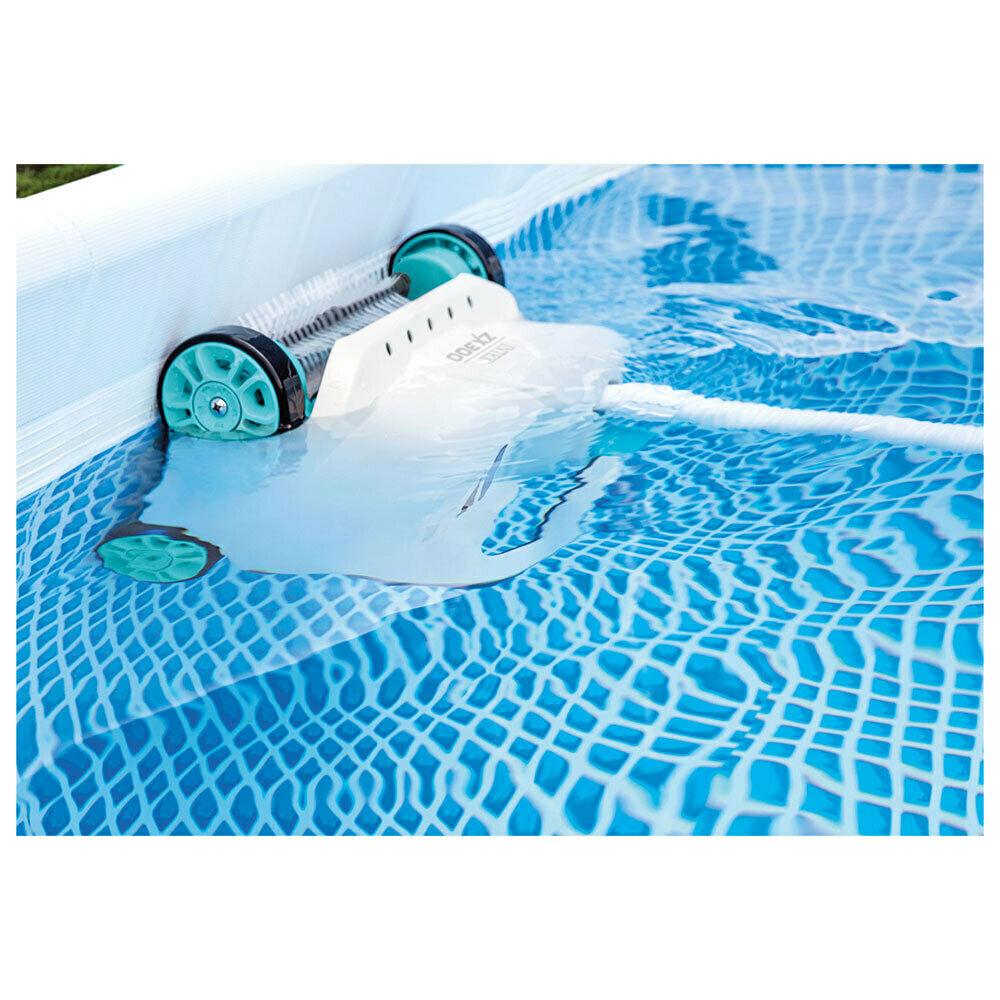 intex zx300 deluxe automatic swimming pool cleaner w/ 6.5m non tangle hose
