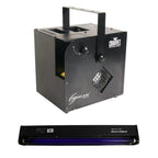 Chauvet DJ Hurricane Haze 2D Water Smoke/Fog Machine w/ Remote &amp; 24" Black Light