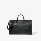 Hook &amp; Albert Men's Top Grain Gen 2 Garment Weekender Bag with Shoulder Strap Carry-On Collection (Black)