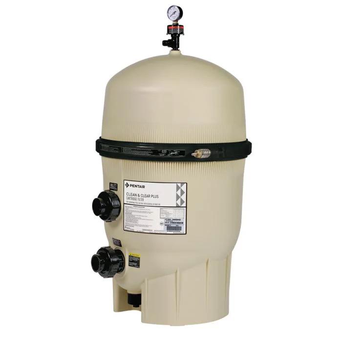 pentair clean &amp; clear plus cartridge filter tanks for in-ground swimming pools