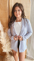 The Periwinkle Skies Blazer
