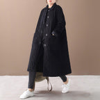 babakud winter loose casual corduroy outwear coat