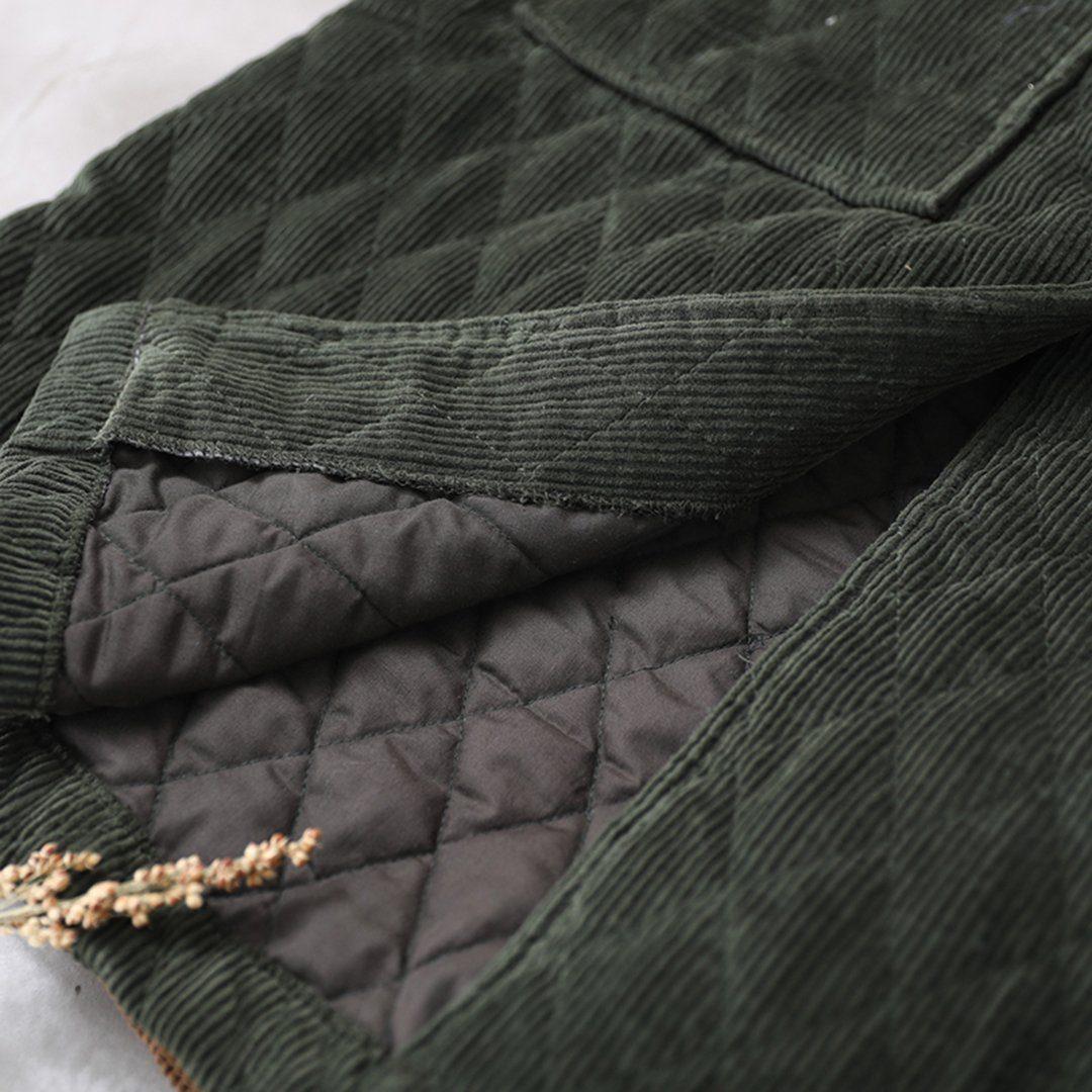 babakud winter loose casual corduroy outwear coat