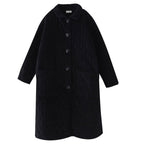 babakud winter loose casual corduroy outwear coat