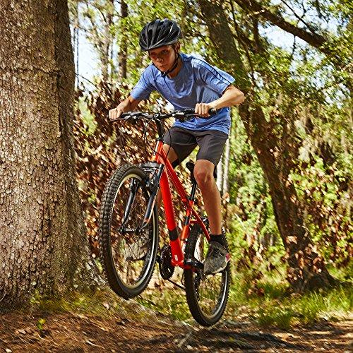 24" Royce Union RTT Mens 21-Speed Mountain Bike, Aluminum Frame, Trigger Shift, Matte Tangerine (74408)