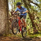 24" Royce Union RTT Mens 21-Speed Mountain Bike, Aluminum Frame, Trigger Shift, Matte Tangerine (74408)