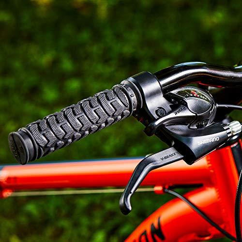 24" Royce Union RTT Mens 21-Speed Mountain Bike, Aluminum Frame, Trigger Shift, Matte Tangerine (74408)